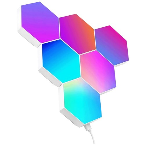 Tracer Pametna RGB svjetiljka, hexagon, set - Smart Hexagon RGB lamps
