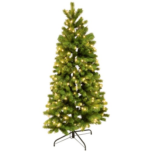 home Dekorativni bor s LED rasvjetom, 3D + 2D iglice, 150 cm - KMF 7/150