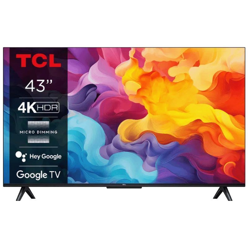 TCL Televizor Smart LED 4K UltraHD 43", Google TV - 43V6B