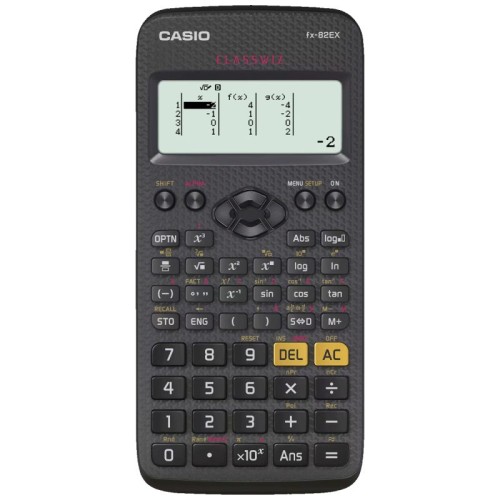 Casio Kalkulator, školski, 379 fn., solarno / baterijsko napajanje - FX-82CEX