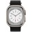 hoco. Silikonski remen za iWatch, 42/44/45/49mm, crna - iWatch WA12 Black
