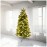 home Dekorativni bor s LED rasvjetom, 3D + 2D iglice, 180 cm - KMF 7/180