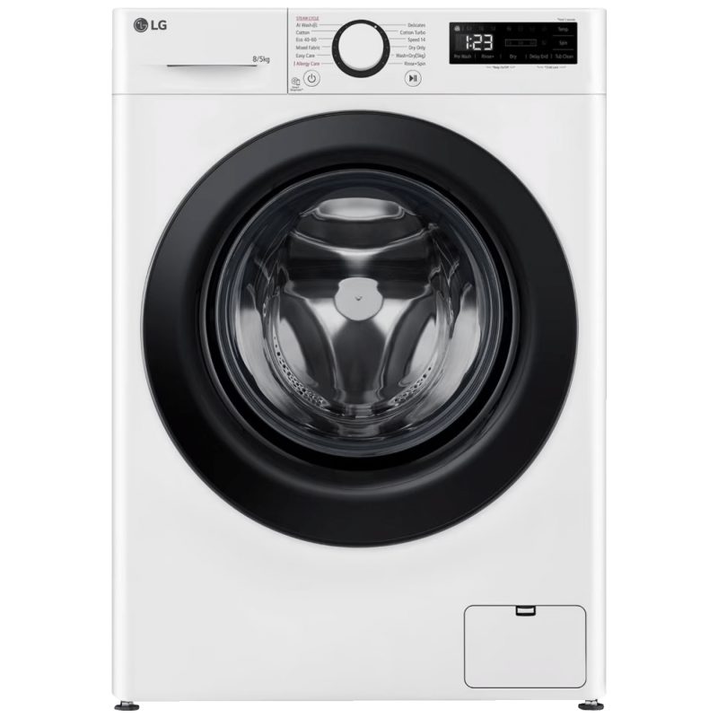 LG Mašina za veš sa parom/sušilica,1200 obrtaja,8/5 kg, Slim,E - F2DR508SBW