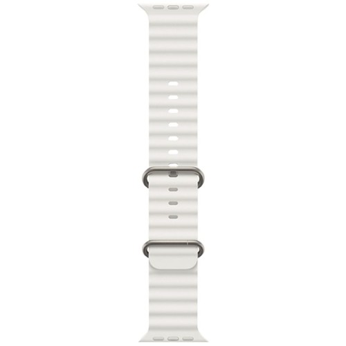 hoco. Silikonski remen za iWatch, 42/44/45/49mm, bijela - iWatch WA12 White