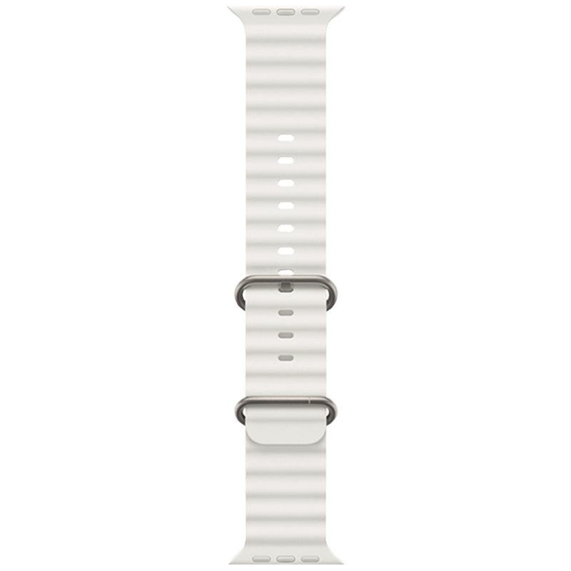 hoco. Silikonski remen za iWatch, 42/44/45/49mm, bijela - iWatch WA12 White