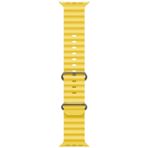 hoco. Silikonski remen za iWatch, 42/44/45/49mm, žuta - iWatch WA12 Yellow