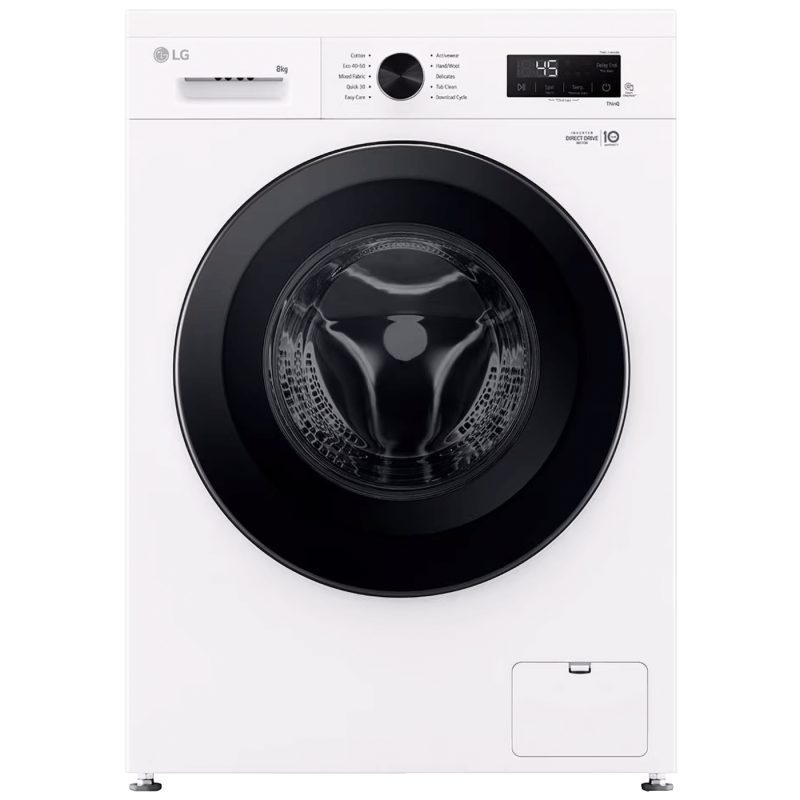 LG Mašina za pranje veša sa parom, 1400 obrtaja, 8kg, A - F4X1008NWK
