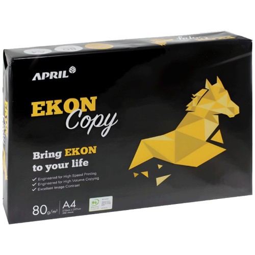 April Papir za printer, A4, 80g, 500 listova - Ekon A4