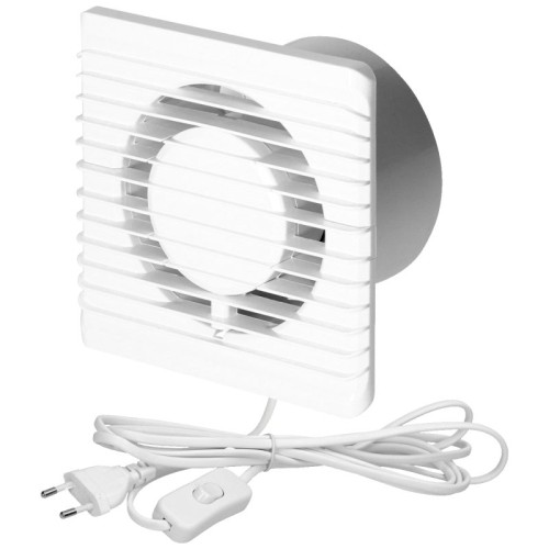 Virone Aspirator ugradbeni za ventilaciju, kabel i prekidač, 100 mm - BF-100/PS