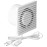 Virone Aspirator ugradbeni za ventilaciju, kabel i prekidač, 100 mm - BF-100/PS
