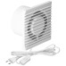 Virone Aspirator ugradbeni za ventilaciju, kabel i prekidač, 100 mm - BF-100/PS