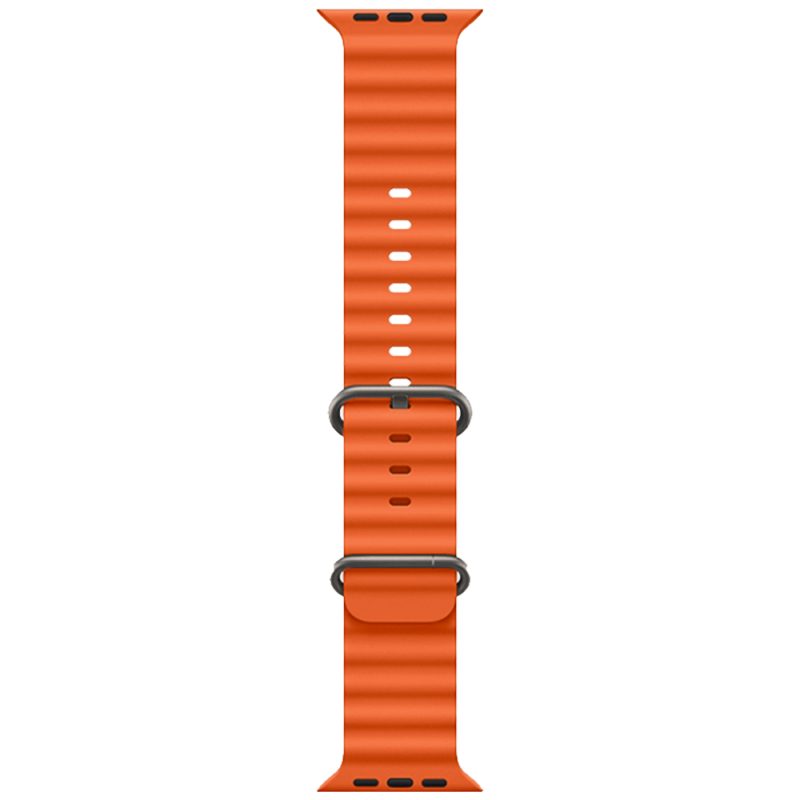hoco. Silikonski remen za iWatch, 42/44/45/49mm, orange - iWatch WA12 Orange