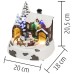 home Dekorativna LED rasvjeta, Diorama, snježna kuća - DRM 15