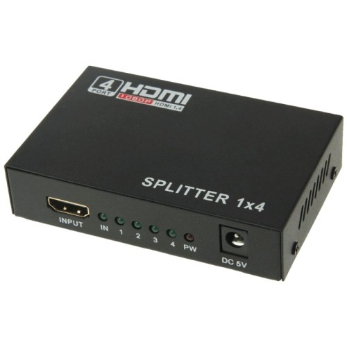 NN-Su HDMI razdjelnik, 1 ulaz - 4 izlaza, Full HD, HDCP - HDMI splitter 4/1