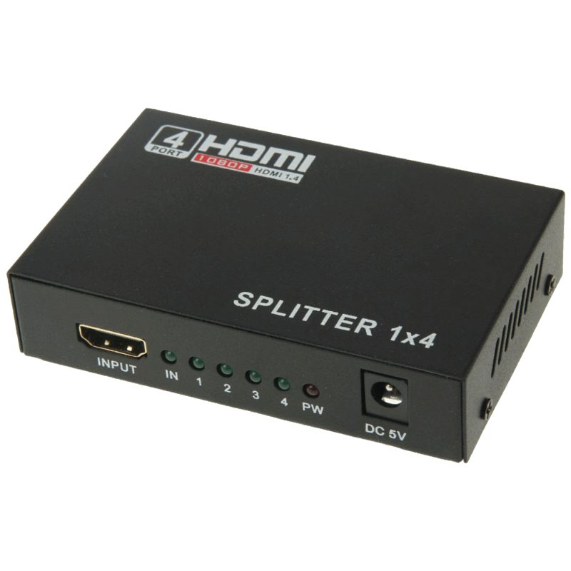 NN-Su HDMI razdjelnik, 1 ulaz - 4 izlaza, Full HD, HDCP - HDMI splitter 4/1