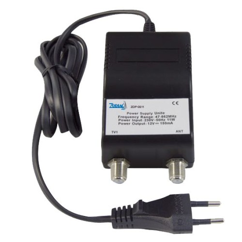 ZODIAC Adapter 12V 100mA, 1 ulaz - 1 izlaz - ZDP-0611