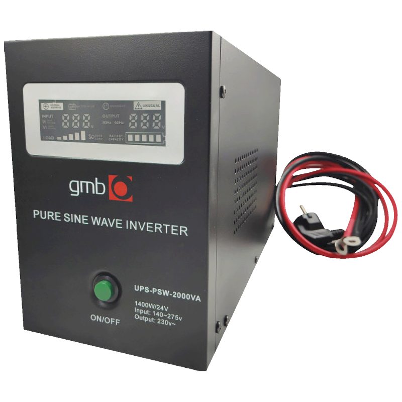 Gembird UPS/ Izvor neprekidnog napajanja, 2000VA, 1400W - UPS-PSW-2000VA GMB LONG