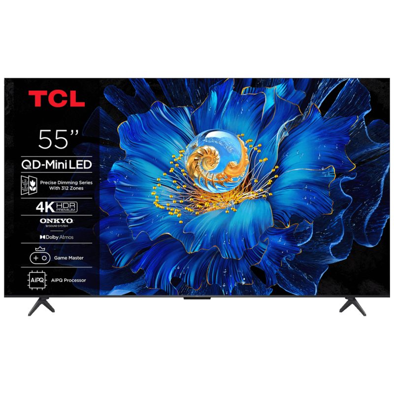 TCL Televizor Smart QD-Mini LED 4K UltraHD 55", Google TV - 55C6KS