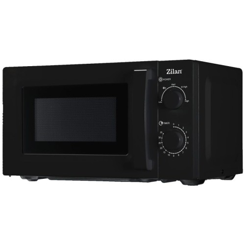 Zilan Mikrovalna pećnica, 600 W, zapremina 20 l,crna - ZLN4674