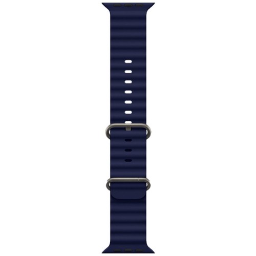 hoco. Silikonski remen za iWatch, 42/44/45/49mm, plava - iWatch WA12 Evening Blue