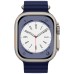 hoco. Silikonski remen za iWatch, 42/44/45/49mm, plava - iWatch WA12 Evening Blue