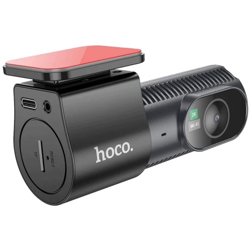 hoco. Auto kamera, 4 Mpxiel, 1.47" TFT LCD, 2K, microSD - DV7