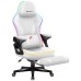 Huzaro Gaming stolica, RGB, Bluetooth - 4.6 White Mesh RGB Smart