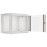 Lanberg Rack Ormar, 600 / 507 / 450 mm - RACK CABINET 9U, 19", Gray