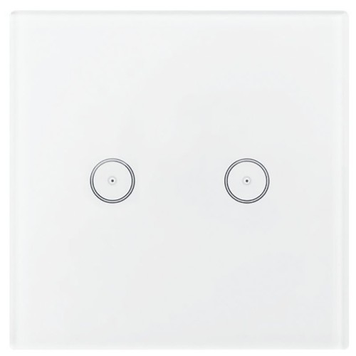 Amiko Home Prekidač, zidni, za dva uređaja - SMART SWITCH 2 CH