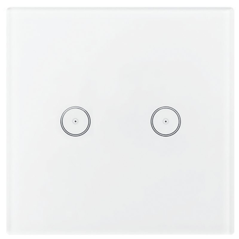 Amiko Home Prekidač, zidni, za dva uređaja - SMART SWITCH 2 CH