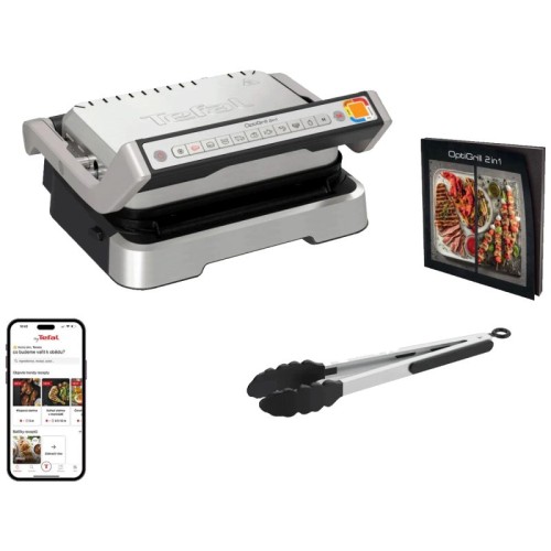 Tefal Grill kontaktni, 2u1, 2000W, Optigrill - GC773D30