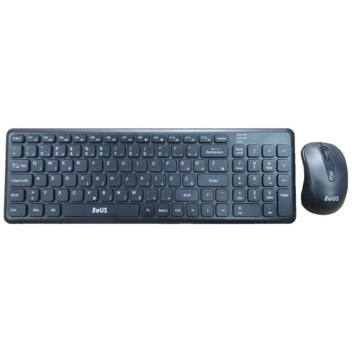 Zeus Tastatura + miš, bežični set - Z300