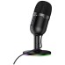 hoco. Mikrofon, stolni, RGB, USB - L25