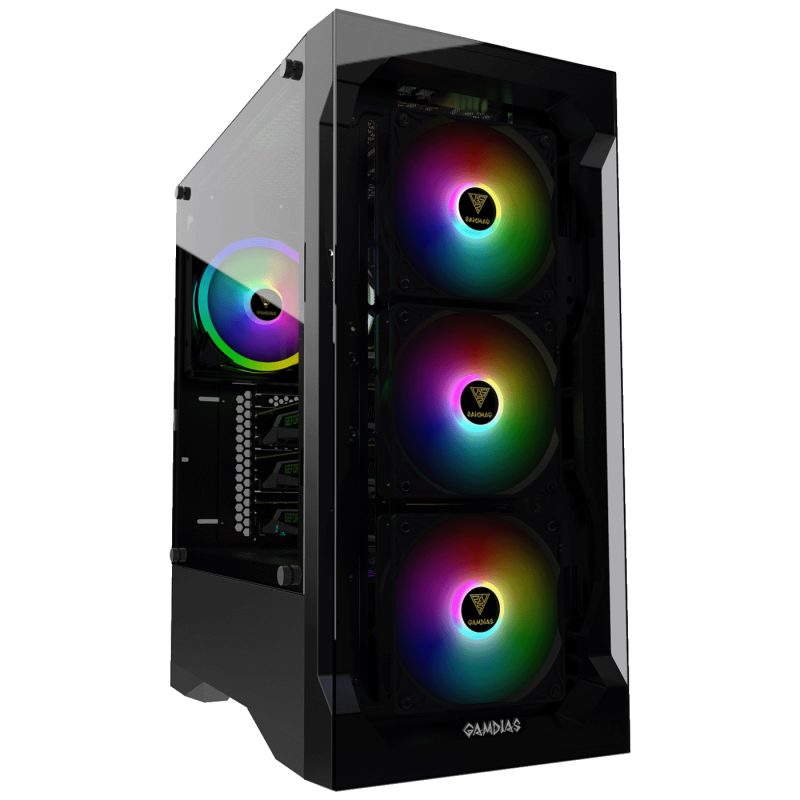 Zeus Desktop PC, Ryzen 5 5500, 16GB DDR4, SSD 512GB, RX580 - Ryzen 5 5500/16GB/512/RX580
