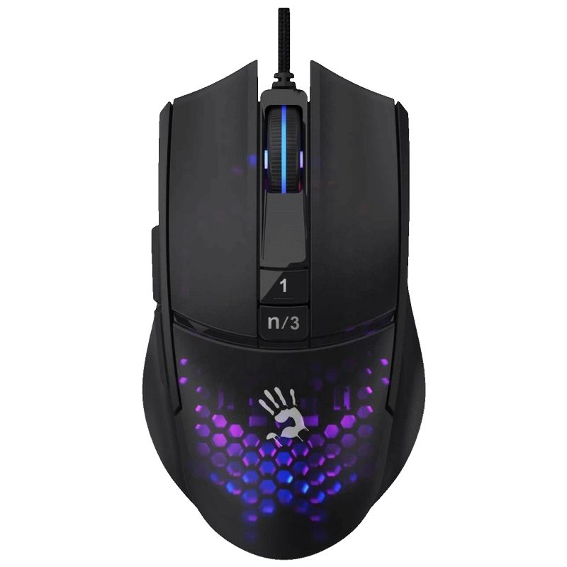 Bloody Miš optički, gaming, 2000 dpi, RGB, USB - A4-L65 MAX