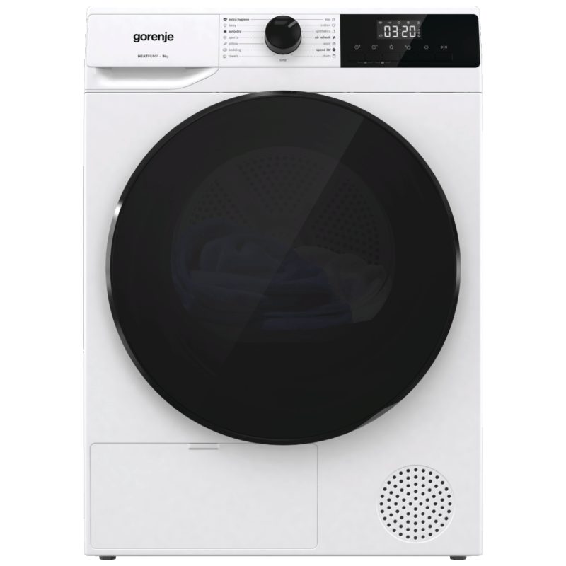 Gorenje Mašina za sušenje veša sa toplotnom pumpom, 8 kg., C - DHNE83