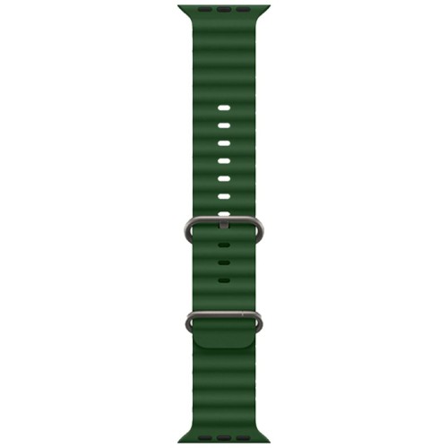 hoco. Silikonski remen za iWatch, 42/44/45/49mm, zelena - iWatch WA12 Alfa