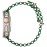 hoco. Silikonski remen za iWatch, 42/44/45/49mm, zelena - iWatch WA12 Alfa