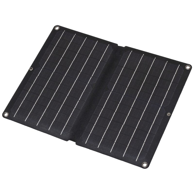 home Prijenosni solarni USB punjač, sklopivi, 2 x USB-A, 10W - MSC10W