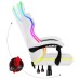 Huzaro Gaming stolica, RGB, daljinski upravljač, bijela - Force 4.4 RGB White