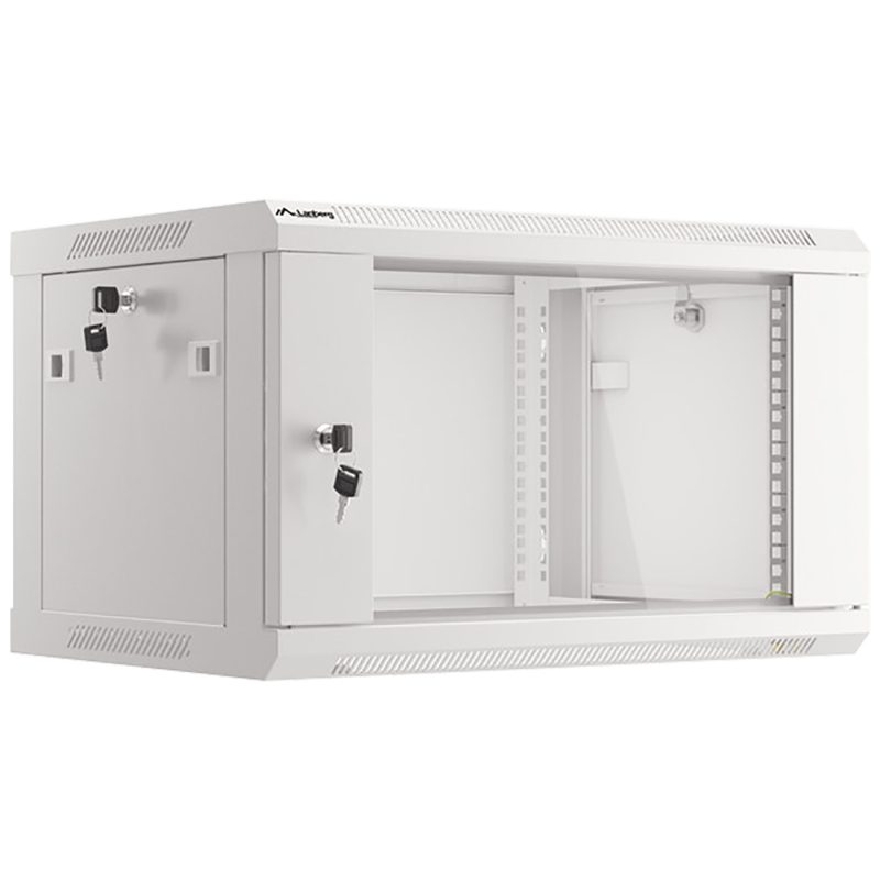 Lanberg Rack Ormar, 600 / 368 / 450 mm - RACK CABINET 6U, 19", Gray