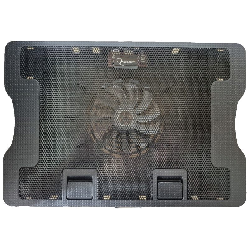 Gembird Hladnjak za laptop 15 - 17", 140 mm, 2 x USB, Ergo Stand - N2000FS