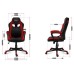 Huzaro Gaming stolica, crveno / crna - Force 2.5 Red Mesh