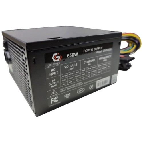 Gembird Napojna za PC, 650W - GMB-650-12