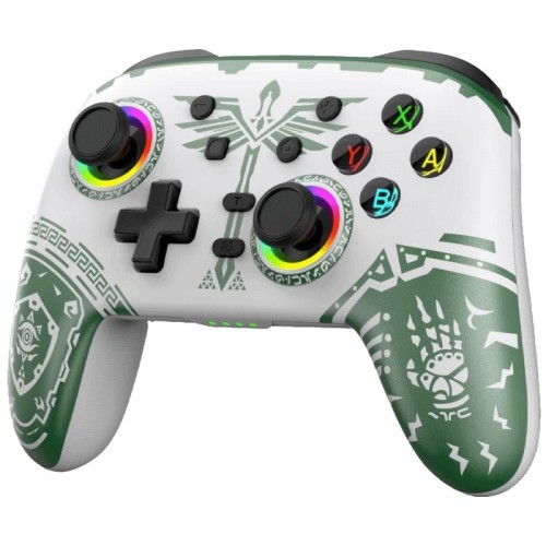 Nintendo Bežični kontroler za Nintendo Switch, BT, bijelo/zeleni - Gamepad for Nintendo Switch W/GR