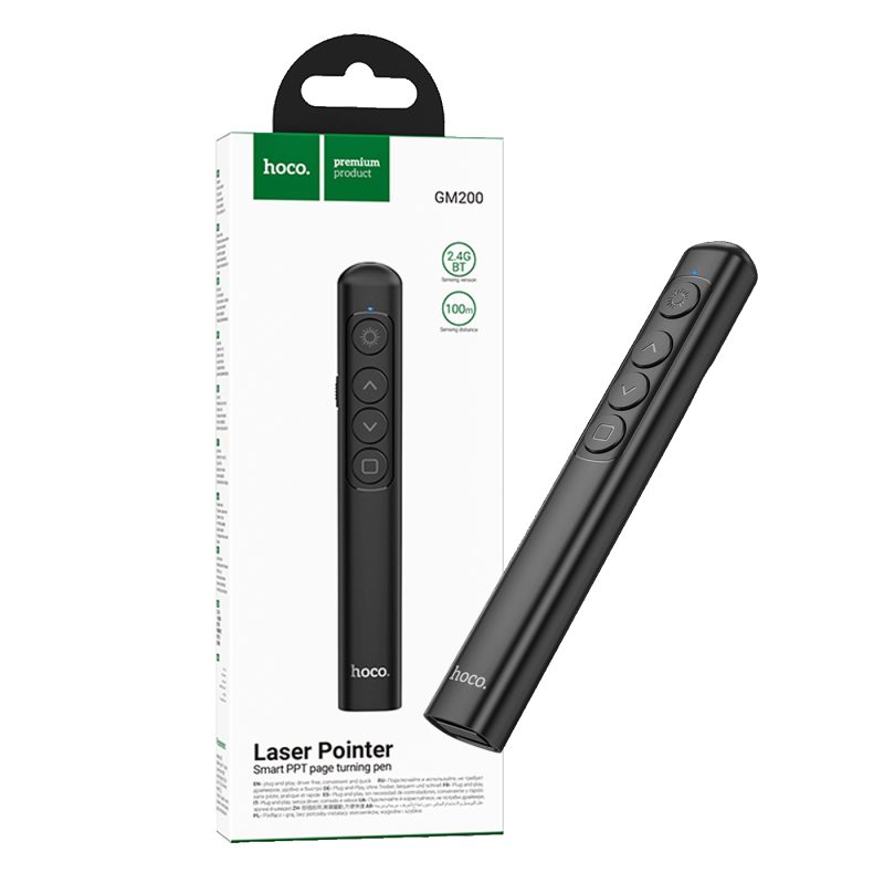 hoco. Pametni prezenter, bežični, laser pointer - GM200