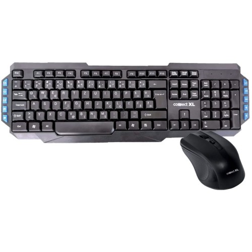 Connect XL Tastatura + miš, bežični set, 2.4GHz - CXL-KMW200