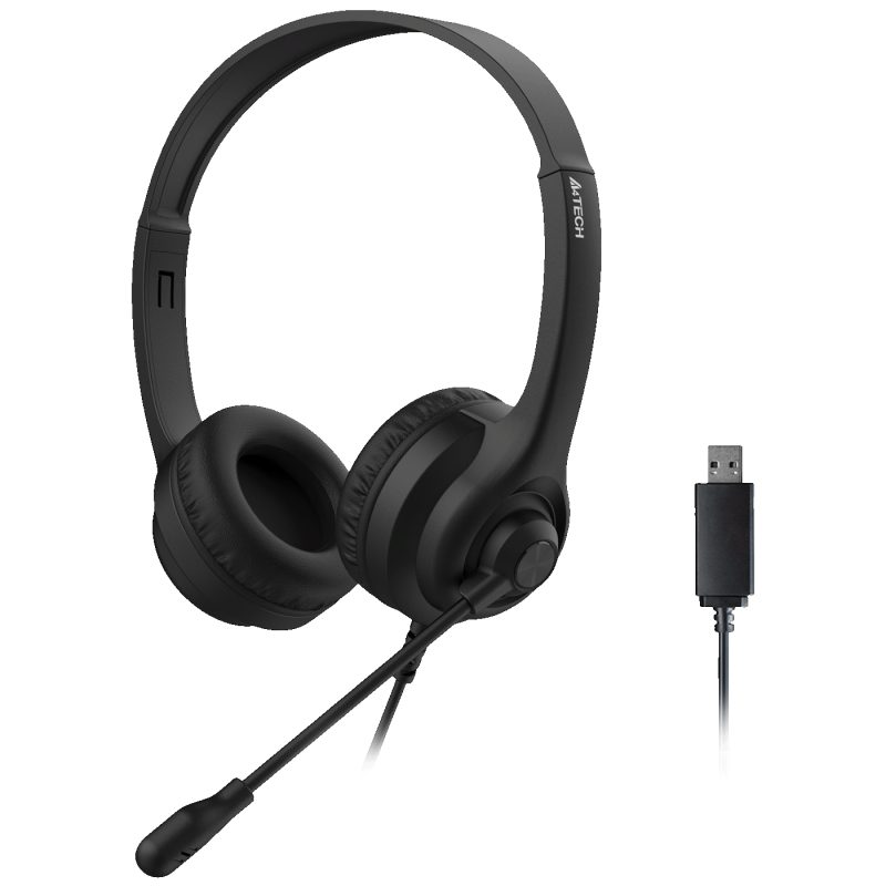 A4Tech Slusalice sa mikrofonom, USB - A4-HU-8