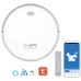 Home Robot Robot, usisavač, Wifi, HEPA filter - Homerobot RV400 White