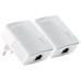 TP-LINK Mrežna strujna utičnica 600Mbps, set 2 kom - TL-PA4010KIT